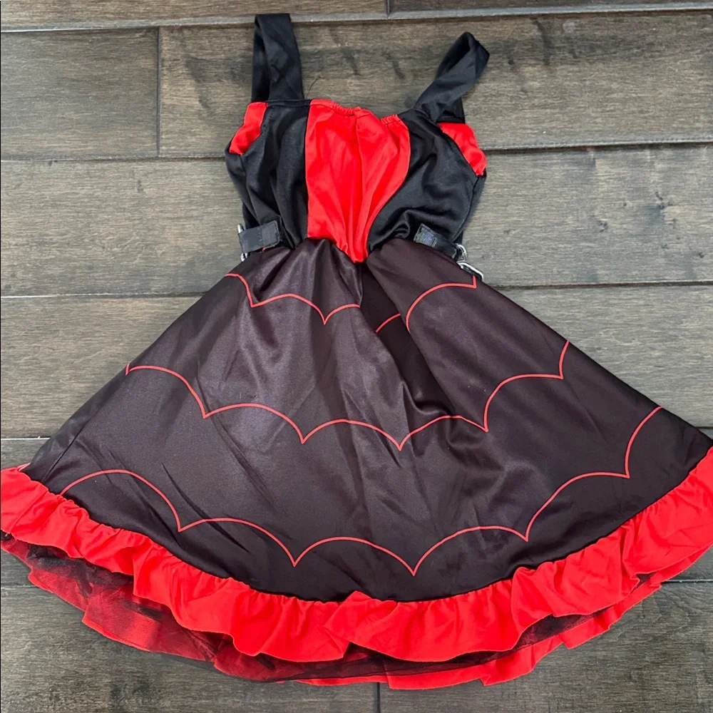 💜3/$15 Spooktacular Creation Girl Dark Vampire Halloween Costume Dress Only